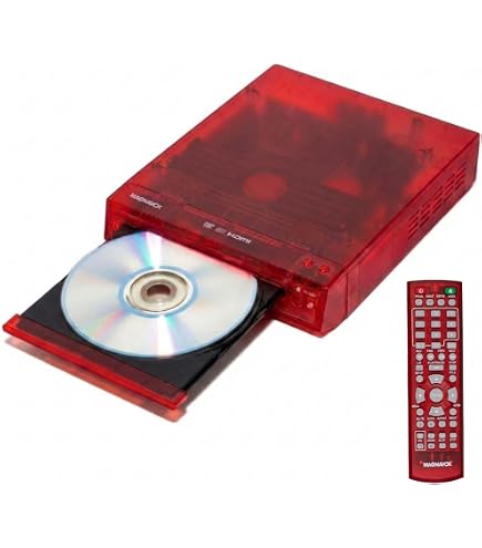Amazon.com: Magnavox, Translucent DVD Player with HDMI Cable